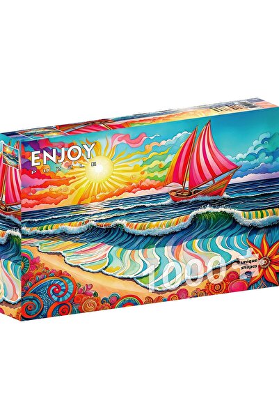 Enjoy Puzzle 1000 Pieces Enjoy Jigsaw Puzzle - Sailing at Sunrise (Enjoy-2327)