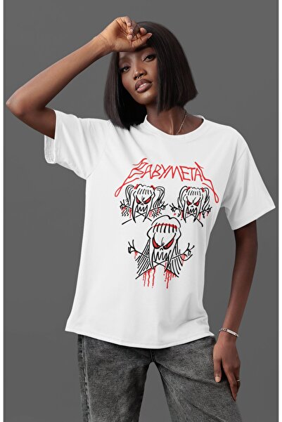 SEVBANO BabyMetal rok metal muzički bend unisex majica prethodno otisnuta u v...