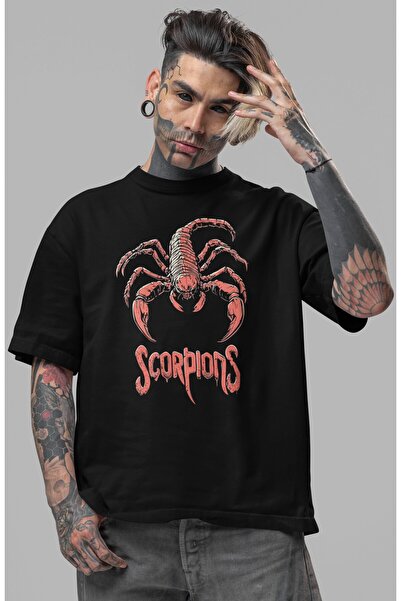 SEVBANO Scorpions rok metal muzički bend unisex majica prethodno otisnuta