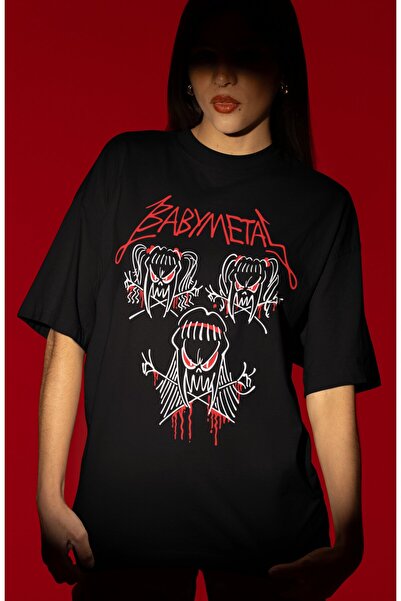 SEVBANO BabyMetal rok metal muzički bend unisex majica prethodno otisnuta u v...