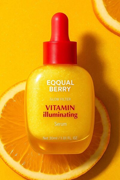 EQQUALBERRY Glow Filter Vitamin Illufacing Serum - Cam cilt etkisi: Vitamini ...