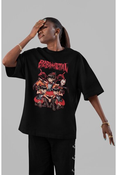SEVBANO BabyMetal rok metal muzički bend unisex majica prethodno otisnuta u v...