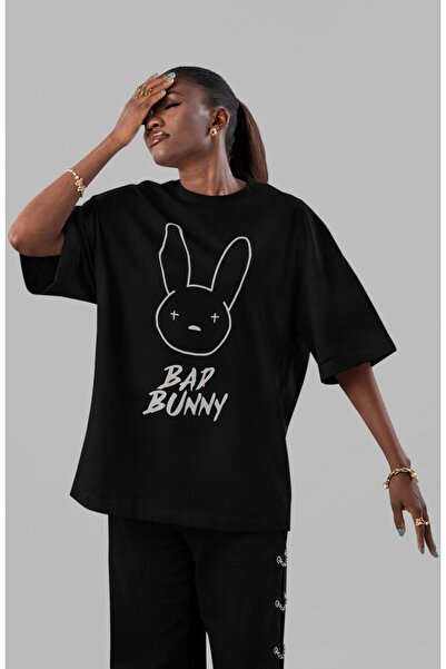 SEVBANO Μπλουζάκι Unisex Oversize με στάμπα μπροστά από τον ράπερ και τραγουδ...