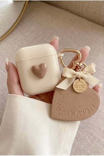 İtarz Airpods 1. Ve 2. Nesil ile Uyumlu Kalpli Aksesuarlı Pinterest Estetiği ...