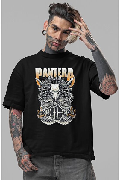 SEVBANO Pantera rok metal muzički bend unisex majica prethodno otisnuta u već...