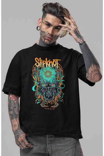 SEVBANO Slipknot rok metal muzički bend unisex majica prethodno otisnuta u ve...