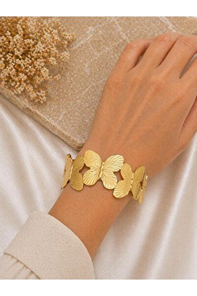 stainless steell Half Steel Handcuff Bracelet