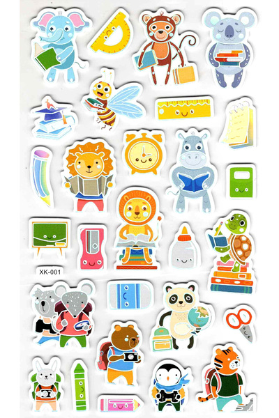 Limmy Αυτοκόλλητο EVA Ανάγλυφο Αυτοκόλλητο Ετικέτα Σημειωματάριου (XK001) 14x...