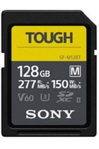 Sonyeo Sony TOUGH-M Series SDXC UHS-II Card 128GB V60 CL10 U3 Max R277MB/S W1...