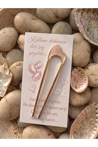 GÜLPEŞE Στριφτή μεταλλική φουρκέτα μαλλιών σε σχήμα U, μοντέρνα φουρκέτα μαλλ...