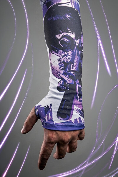 GlassPad Violet Ops E-Sports Arm Band με Γάντια - Συμβατό με Glass Mouse Pad ...