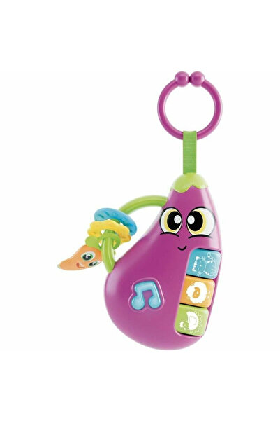 Lisciani Giochi Καροτίνα Βρεφική Δραστηριότητα Κουδουνίστρα Μελιτζάνα