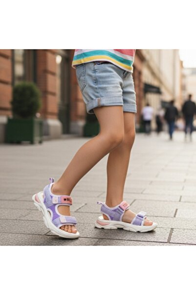 OEM Ελαφριά και διαπνέοντα καλοκαιρινά σανδάλια για παιδιά, από υφασμάτινο κα...