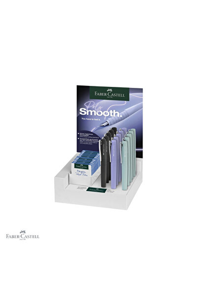 Faber Castell Set de 15 pixuri Faber-Castell Poly Pen, vârf din oțel inoxidab...