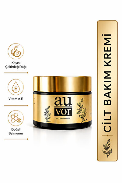 AUVOR Nemlendirici Yüz ve Cilt Bakım Kremi | Kayısı Çekirdeği Yağı & Vitamin ...