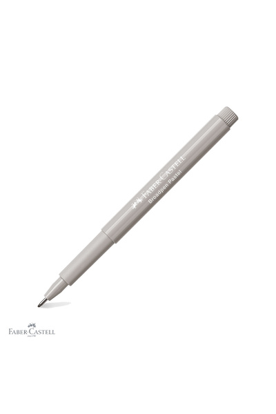 Faber Castell Faber-Castell Broadpen 1544 Pastel Grey Liner, vârf metalic înc...