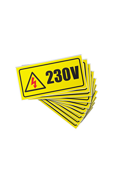 creative sign Ενδεικτικά Φώτα Προειδοποίησης για Ηλεκτρικό Κίνδυνο 230V - Σετ...