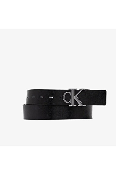 Calvin Klein MONOGRAMM-SCHNALLE MIT PLAQUE 35MM VERSTELLBAR