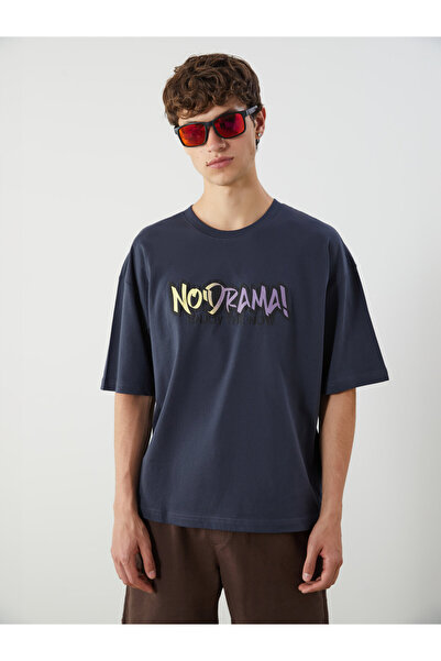LC Waikiki Crew Neck Printed Jersey Men's T-Shirt
