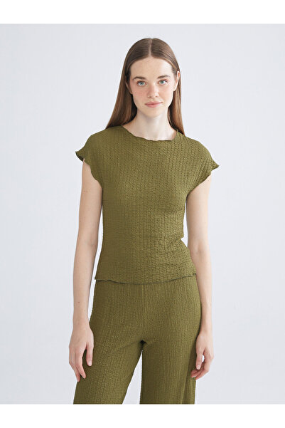 LC Waikiki Crew Neck Textured Women's Body