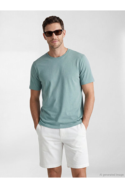 LC Waikiki 100% Βαμβάκι, Κανονική Εφαρμογή, Βασικό T-Shirt