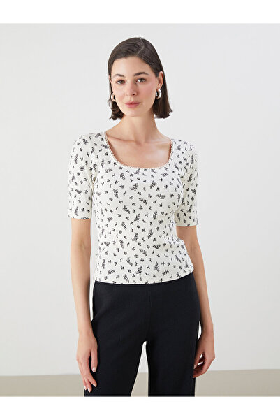 LC Waikiki U Neck Floral Women's Body