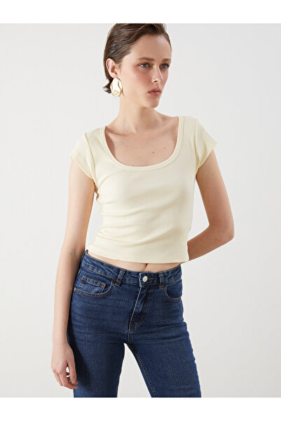 LC Waikiki Square Collar Women's T-Shirt