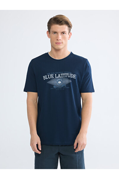 LC Waikiki Tricou bărbătesc imprimat cu guler rotund