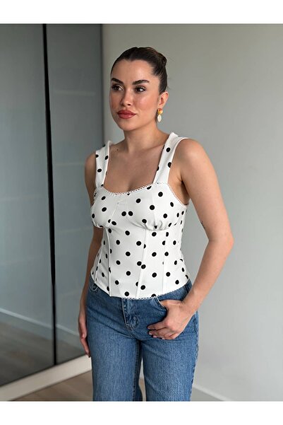 ROUPAS COLLECTİON Bloom Korse Bluz