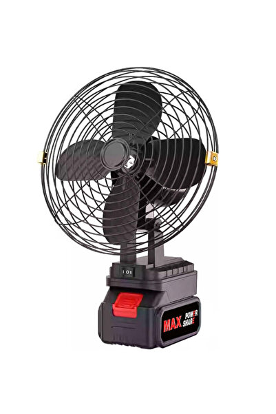 MANDU Ventilator portabil de camping cu 3 viteze și baterie de 48V