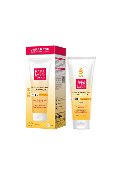 hada labo Moisturise Sun Lotion Spf 50+ Fast Absorbing 200ml