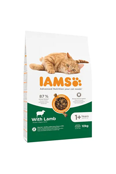 Iams Hrana uscata pentru pisici Vitality, Adult, Miel, 10kg