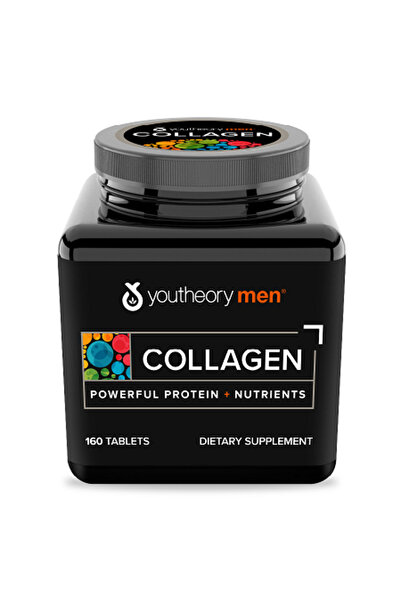 Youtheory Mens Collagen Advanced 160Ct : 00352