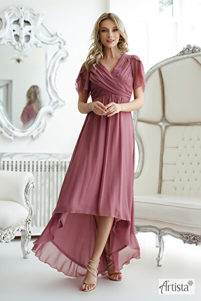 Artista Κομψά ασύμμετρα φορέματα με βέλο – φινέτσα και στυλ για κάθε περίσταση