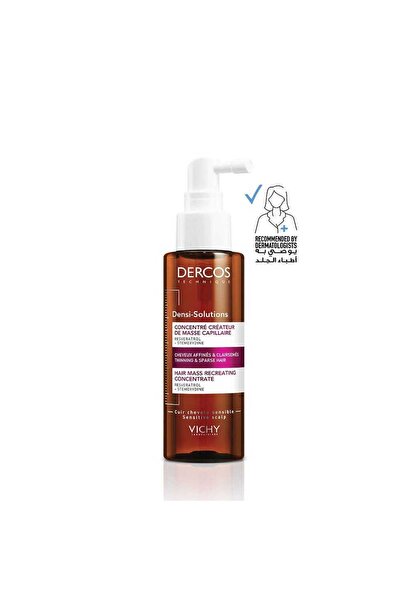 Vichy Dercos Densi-Solutions Hair Thickening Treatment for Weak and Thinning ...