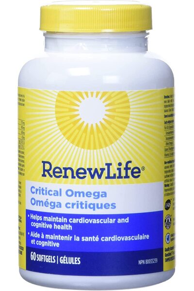 Renew Life RL CRITICAL OMEGA 30s