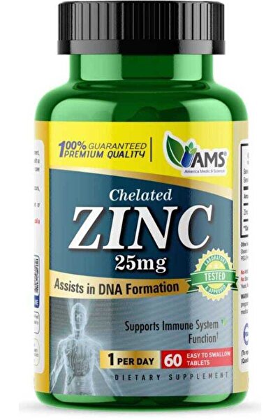 AMS Zinc 25Mg 60Tabs