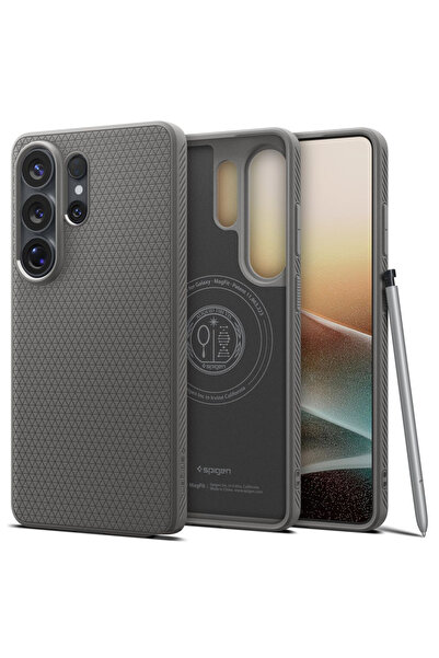Spigen Husa pentru Samsung Galaxy S26 Ultra, Spigen, TPU, Cenusiu