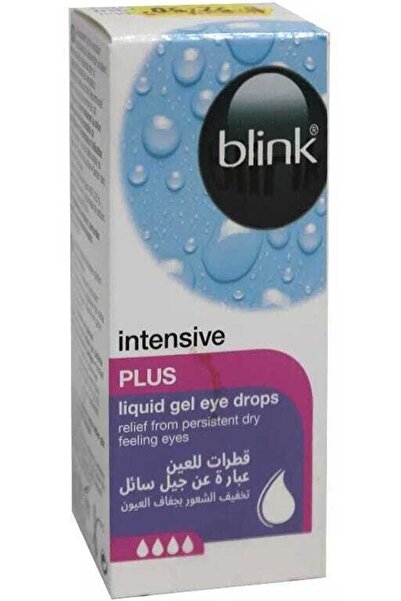 Blink Intensive Plus Liquid Gel Eye Drops 10ml