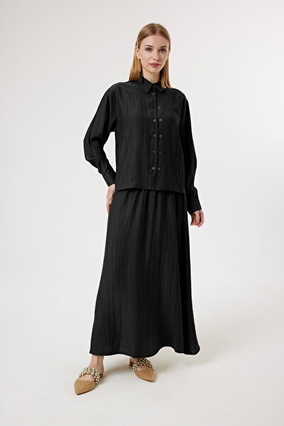 Suede Style 6304 - Κομψό, άνετο, μαλακό ύφασμα modal, χαλαρό γυναικείο σετ πο...