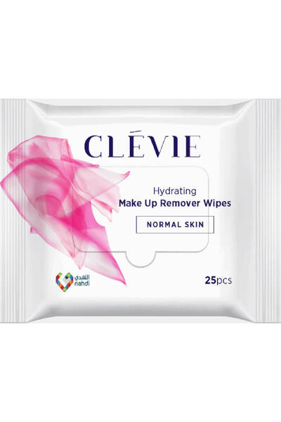 Clevie Make Up Remover Wipes Normal Skin 25 Pcs