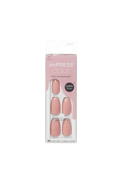 Kiss Impress Color Nails Medium Coffin Sumptuous Imc504c