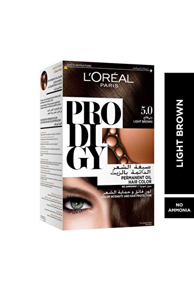 L'Oreal Paris Prodigy Hair Coloring Chestnut - Light Brown 5.0