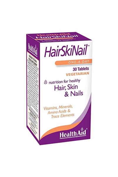 Health Aid Hair, Skin & Nail Tablets 30s