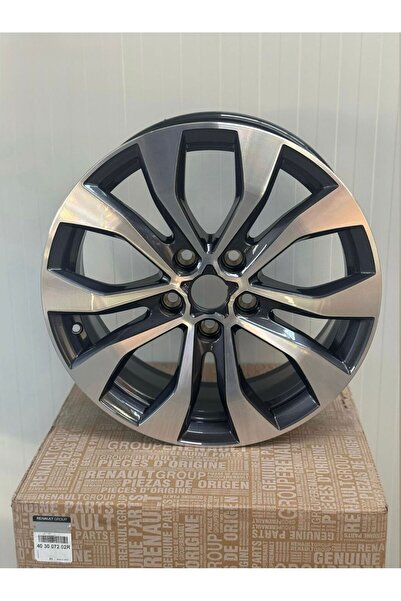 Renault Σετ 4 Ζάντες Αλουμινίου 17” Γνήσιες OEM 5x114.3 ET43
