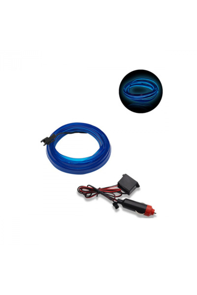 PARADOX SINCE 1992 2μ Καλώδιο Νέον για Φωτισμό Περιβάλλοντος Αυτοκινήτου 12V