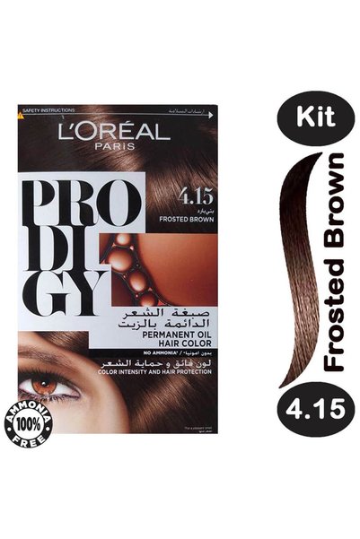 Prodigy Hair Coloring Frosted Brown 4.15