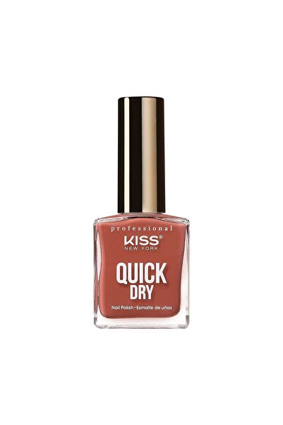 Kiss Quick Dry Nail Polish I Like To Mauve It Qp06