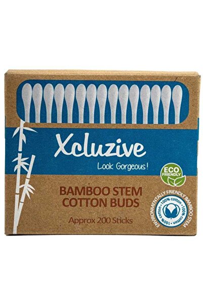 Xcluzive Bamboo Stem Cotton Buds - 200 Pcs
