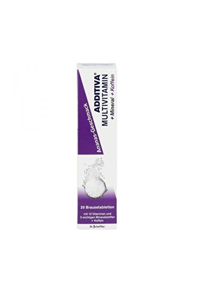 Additiva Mul Vit + Min + Caffeine, Eff 20 Tabs